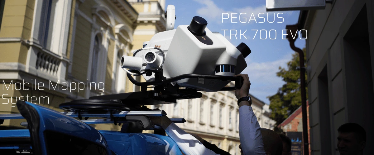 Pegasus TRK700 EVO Mobile Mapping System